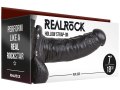 Dutý připínací penis s varlaty RealRock 7" (SHOTS)