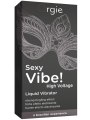 Stimulační gel s vibračním efektem Sexy Vibe! High Voltage, 15 ml (Orgie)