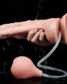 Stříkací realistické dildo s přísavkou Squirt Extreme 11" (Lovetoy)