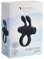 Vibrační kroužek na penis Rabbit Ring Black (S Pleasures)