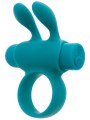 Vibrační kroužek na penis Rabbit Ring Turquoise (S Pleasures)