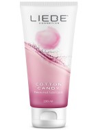 Lubrikační gely s příchutí, na orální sex: Vodní lubrikant s příchutí Cotton Candy – 100 ml (Liebe)