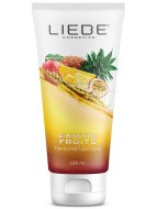 Lubrikační gely s příchutí, na orální sex: Vodní lubrikant s příchutí Exotic Fruits – 100 ml (Liebe)