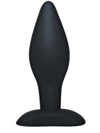 Základní anální kolíky: Anální kolík ze silikonu Black Velvets - velký (You2Toys)