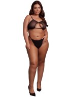 Erotické podprsenky: Síťovaná podprsenka Le Désir Amour - plus size (SHOTS)