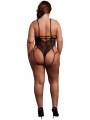 Krajkové body s odhalenými ňadry Le Désir Amour - plus size (SHOTS)