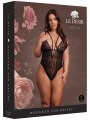 Síťované body s krajkou Le Désir Amour - plus size (SHOTS)