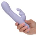 Přirážecí vibrátor s králíčkem Thrusting Bunny (California Exotic Novelties)