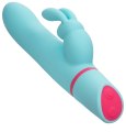 Rotační a perličkový vibrátor s králíčkem Rotating Bunny (California Exotic Novelties)