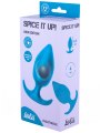 Anální kolík s vnitřní kuličkou Spice It Up! Insatiable Aquamarine (Lola Games)