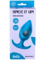 Anální kolík s vnitřní kuličkou Spice It Up! Insatiable Aquamarine (Lola Games)