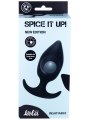 Anální kolík s vnitřní kuličkou Spice It Up! Insatiable Black (Lola Games)