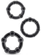 Nevibrační erekční kroužky: Set erekčních kroužků Stay Hard - 3 ks (Blush)