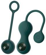 Vaginální činky: Set vaginálních činek Crystal Duo (Magic Motion)