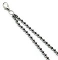 Svorky na bradavky s řetízkem Black Beads (Liebe Seele)