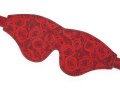 Kožená maska na oči Red Rosy (Liebe Seele)