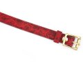 Kožená maska na oči Red Rosy (Liebe Seele)