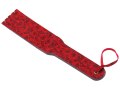 Dvojitá kožená plácačka Red Rosy (Liebe Seele)