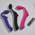 Tvarovatelný samodržící vibrační strapon Pink – velikost L (Strap-On-Me)