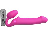 Samodržící strapony: Tvarovatelný samodržící vibrační strapon Pink – velikost L (Strap-On-Me)