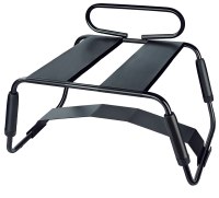 Erotický nábytek a bytové doplňky: Stolička na sex + vibrátor Temptasia (Blush)