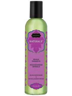 Masážní olej Island Passion Berry - 236 ml (Kama Sutra)