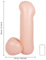Nafukovací penis Blow Me Up! - 80 cm (SHOTS)