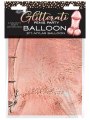 Balonek ve tvaru penisu Glitterati - 90 cm (Little Genie Productions)