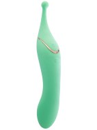 Dvojité a trojité vibrátory: Oboustranný vibrátor Stella (Blush)