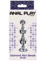 Anální kuličky se šperkem Diamond Star Beads Small (TOYJOY)