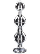 Anální kuličky, korále, řetězy: Anální kuličky se šperkem Diamond Star Beads Medium (TOYJOY)