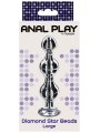 Anální kuličky se šperkem Diamond Star Beads Large (TOYJOY)