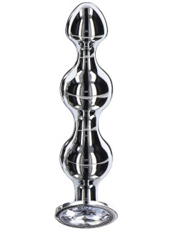 Anální kuličky se šperkem Diamond Star Beads Large (TOYJOY)