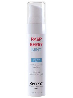 Stimulační gel na klitoris Raspberry Mint - 15 ml (Exsens)