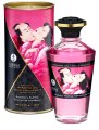 Hřejivý afrodiziakální masážní olej Raspberry Feeling - 100 ml (Shunga)