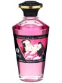 Hřejivý afrodiziakální masážní olej Raspberry Feeling - 100 ml (Shunga)