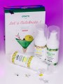 Set hřejivých intimních masážních olejů Let's Celebrate! - 3x 30 ml (Exsens)