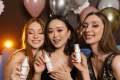 Set hřejivých intimních masážních olejů Let's Celebrate! - 3x 30 ml (Exsens)