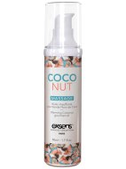 Erotické masážní oleje: Hřejivý intimní masážní olej Coconut - 50 ml (Exsens)