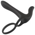 Párový vibrátor s kroužky na penis Black Velvets (You2Toys)
