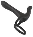Párový vibrátor s kroužky na penis Black Velvets (You2Toys)