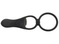 Párový vibrátor s kroužky na penis Black Velvets (You2Toys)