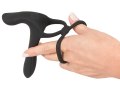Párový vibrátor s kroužky na penis Black Velvets (You2Toys)