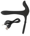 Párový vibrátor s kroužky na penis Black Velvets (You2Toys)