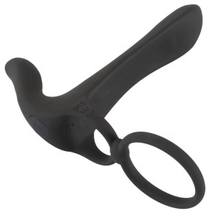 Párový vibrátor s kroužky na penis Black Velvets (You2Toys)