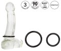 Set erekčních kroužků Tri-Rings - 3 ks (California Exotic Novelties)