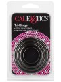 Set erekčních kroužků Tri-Rings - 3 ks (California Exotic Novelties)