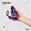 Vibrátor na prostatu s kroužkem na penis Black Hole (Hueman)