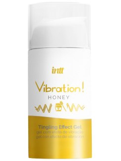 Stimulační gel Vibration! Honey - 15 ml (INTT)