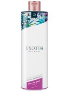 Erotické masážní oleje: Hřejivý masážní olej Body To Body - 500 ml (Exotiq)